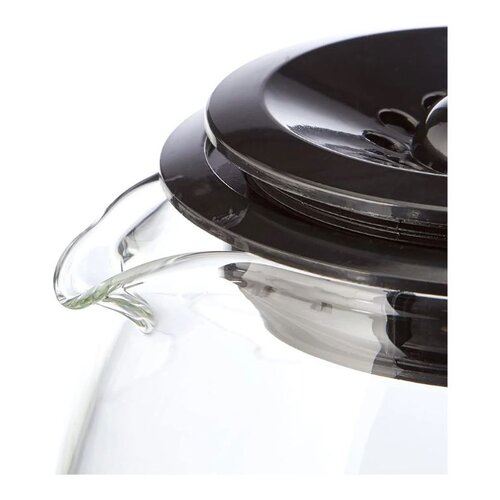 silex Silex universele koffiekan 1 liter conisch, geschikt voor filterkoffiemachine - glazen karaf met deksel verstelbaar 13,5-15 cm