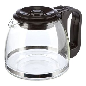 silex Silex universele koffiekan 1 liter conisch, geschikt voor filterkoffiemachine - glazen karaf met deksel verstelbaar 13,5-15 cm