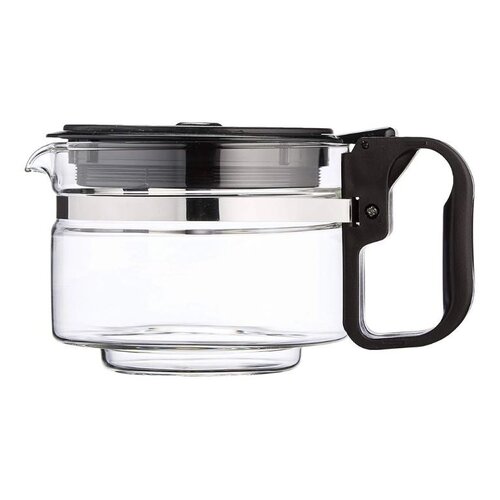 Silex universele koffiekan 800ml verstelbaar, geschikt voor filterkoffieapparaat - glazen karaf met deksel