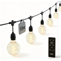 Calex Vista lichtsnoer 10 meter XL lampen - buitenverlichting LED prikkabel met afstandsbediening