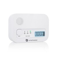 Smartwares koolmonoxidemelder 10 jaar batterij, FGA-1304 FGA-13041 - koolmonoxide detector CO melder 85dB