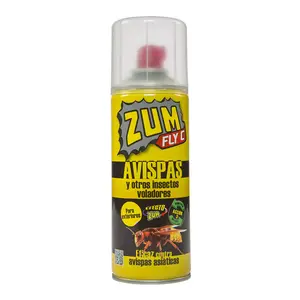 Zum ZUM insecticide spray tegen wespen Aziatische hoornaars en vliegende insecten 400ml - wespenspray met 3 meter bereik Zum ZUM insecticide spray tegen wespen Aziatische hoornaars en vliegende insecten 400ml - wespenspray met 3 meter bereik