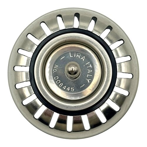 Franke Franke afvoerzeef RVS 82mm 133.0041.936 - zeefkorf spoelbak korfplug afvoerplug 8.8445.25 Lira Italy