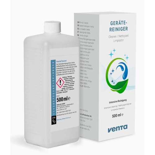 Venta Venta apparaat reiniger 500ml 6005001 - ontkalker reinigingsmiddel voor Airwasher luchtbevochtiger LW15 LW25 LW45 AH510 AH535 LW60T Venta Venta apparaat reiniger 500ml 6005001 - ontkalker reinigingsmiddel voor Airwasher luchtbevochtiger LW15 LW25 LW45 AH510 AH535 LW60T