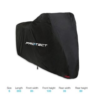 pro-tect Pro-Tect motorhoes scooterhoes maat S waterdicht 205x85x135 cm - beschermhoes scooter motorscooter kleine motor met slotgaten pro-tect Pro-Tect motorhoes scooterhoes maat S waterdicht 205x85x135 cm - beschermhoes scooter motorscooter kleine motor met slotgaten