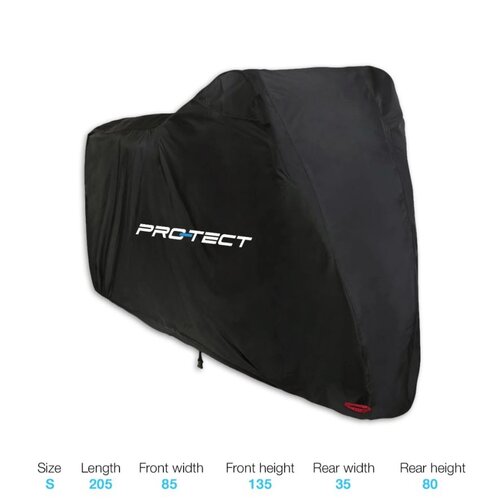 pro-tect Pro-Tect motorhoes scooterhoes maat S waterdicht 205x85x135 cm - beschermhoes scooter motorscooter kleine motor met slotgaten pro-tect Pro-Tect motorhoes scooterhoes maat S waterdicht 205x85x135 cm - beschermhoes scooter motorscooter kleine motor met slotgaten