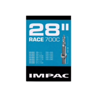 Impac binnenband 28 inch, geschikt voor 28x1 (20/28-622/630) - Frans ventiel 60mm racefiets stadsfiets trekkingfiets
