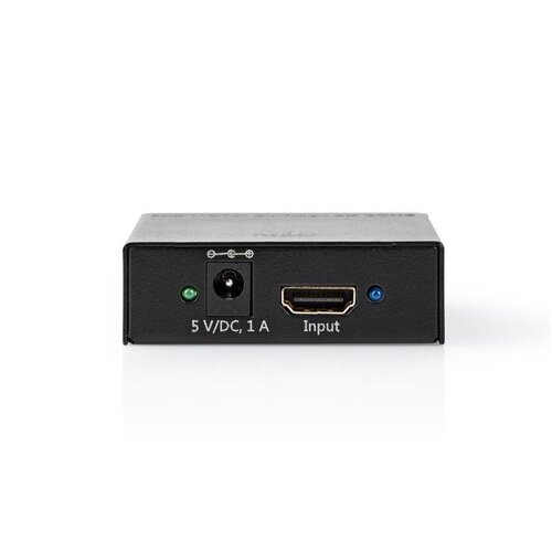nedis Nedis HDMI™ splitter 2-poorts 4K 60Hz, 1 ingang naar 2 schermen - HDMI verdeler Ultra HD 18 Gbps HDCP 2.2 nedis Nedis HDMI™ splitter 2-poorts 4K 60Hz, 1 ingang naar 2 schermen - HDMI verdeler Ultra HD 18 Gbps HDCP 2.2