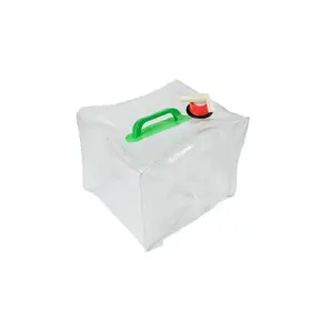 Benson Benson Outdoor watercontainer 10 liter opvouwbaar met kraan - BPA-vrij - Voor camping, reizen & festivals