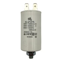 Fixem condensator 5 µF 450V 4-polig - Motorcondensator / opstartcondensator met montageschroef