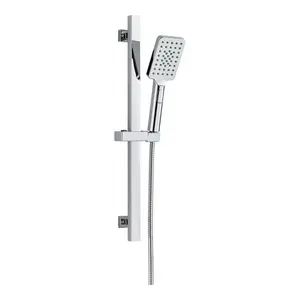 EDM EDM Altea Douchestang 70 cm met Handdouche 3 Standen en Doucheslang 1,5 m – Chroom EDM EDM Altea Douchestang 70 cm met Handdouche 3 Standen en Doucheslang 1,5 m – Chroom