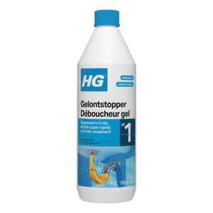 HG HG Gelontstopper 1 Liter - Krachtige Gel Ontstopper voor Afvoer - Gebruiksklaar HG HG Gelontstopper 1 Liter - Krachtige Gel Ontstopper voor Afvoer - Gebruiksklaar