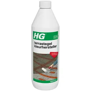 HG HG Terrastegel Kleurhersteller 1L - Zelfreinigend - Voor Terras- en Grindtegels HG HG Terrastegel Kleurhersteller 1L - Zelfreinigend - Voor Terras- en Grindtegels