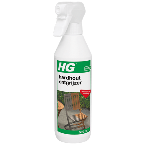HG HG Hardhout Ontgrijzer 500 ml - Reiniger voor Vergrijsd Tuinhout HG HG Hardhout Ontgrijzer 500 ml - Reiniger voor Vergrijsd Tuinhout