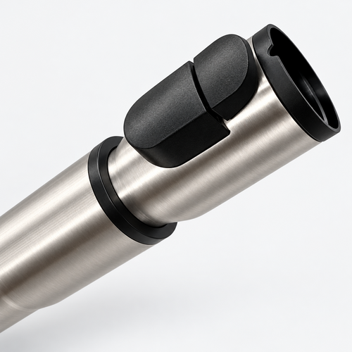 Fixem Fixem Zuigbuis geschikt voor Miele voor bijna alle modellen - telescoopbuis Click Systeem 35mm - 62 tot 104 cm - RVS
