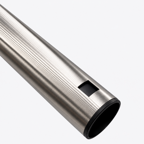 Fixem Fixem Zuigbuis geschikt voor Miele voor bijna alle modellen - telescoopbuis Click Systeem 35mm - 62 tot 104 cm - RVS