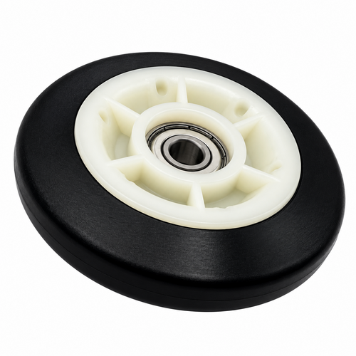 Fixem Fixem Loopwiel Trommel 75 mm Asgat 8 mm geschikt voor Bosch, Siemens en Smeg 00600427, 00613598, 692490071 Fixem Fixem Loopwiel Trommel 75 mm Asgat 8 mm geschikt voor Bosch, Siemens en Smeg 00600427, 00613598, 692490071