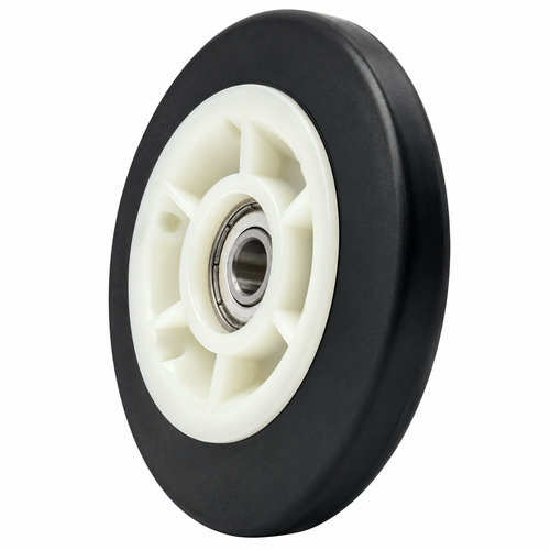 Fixem Fixem Loopwiel Trommel 75 mm Asgat 8 mm geschikt voor Bosch, Siemens en Smeg 00600427, 00613598, 692490071 Fixem Fixem Loopwiel Trommel 75 mm Asgat 8 mm geschikt voor Bosch, Siemens en Smeg 00600427, 00613598, 692490071