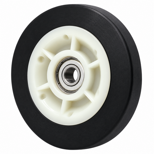 Fixem Fixem Loopwiel Trommel 75 mm Asgat 8 mm geschikt voor Bosch, Siemens en Smeg 00600427, 00613598, 692490071 Fixem Fixem Loopwiel Trommel 75 mm Asgat 8 mm geschikt voor Bosch, Siemens en Smeg 00600427, 00613598, 692490071