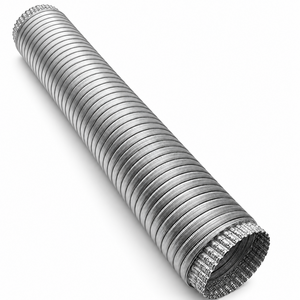 Fixem Fixem Aluminium Afzuigkapbuis Ø100 mm 2 Meter - Uittrekbare Afvoerslang Universeel toepasbaar geschikt voor alle merken - lucht afvoer buis Fixem Fixem Aluminium Afzuigkapbuis Ø100 mm 2 Meter - Uittrekbare Afvoerslang Universeel toepasbaar geschikt voor alle merken - lucht afvoer buis