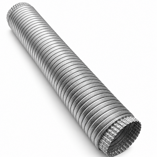 Fixem Fixem Aluminium Afzuigkapbuis Ø100 mm 2 Meter - Uittrekbare Afvoerslang Universeel toepasbaar geschikt voor alle merken - lucht afvoer buis Fixem Fixem Aluminium Afzuigkapbuis Ø100 mm 2 Meter - Uittrekbare Afvoerslang Universeel toepasbaar geschikt voor alle merken - lucht afvoer buis