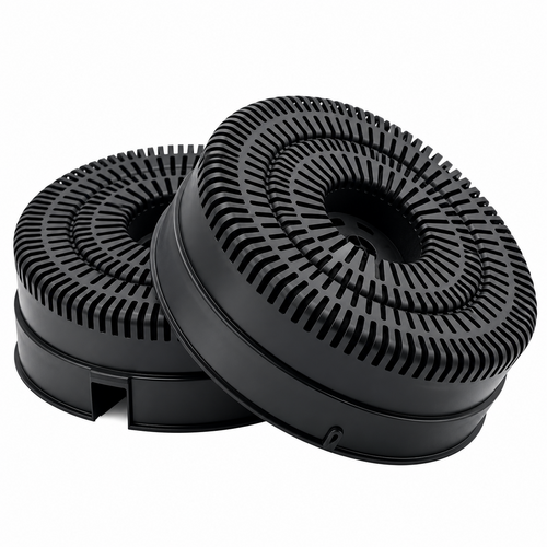 Fixem Fixem Koolstoffilters 2 Stuks geschikt voor AEG DPB1620S DPB2920M 4055374690 - Mod. 58 Ø143x50 mm