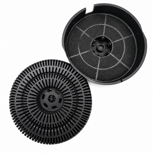 Fixem Fixem Koolstoffilters 2 Stuks geschikt voor AEG DPB1620S DPB2920M 4055374690 - Mod. 58 Ø143x50 mm