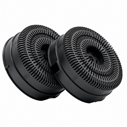 Fixem Fixem Koolstoffilters 2 Stuks geschikt voor AEG DPB1620S DPB2920M 4055374690 - Mod. 58 Ø143x50 mm