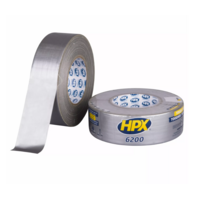 HPX Pantsertape Zilver 48 mm x 50 m - Waterproof Sterke Reparatietape