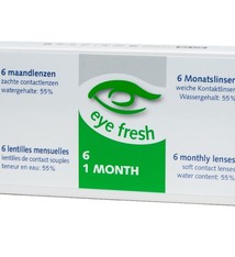 Eye Fresh Eye Fresh zachte maandlenzen -3.50 - 6 stuks - Contactlenzen