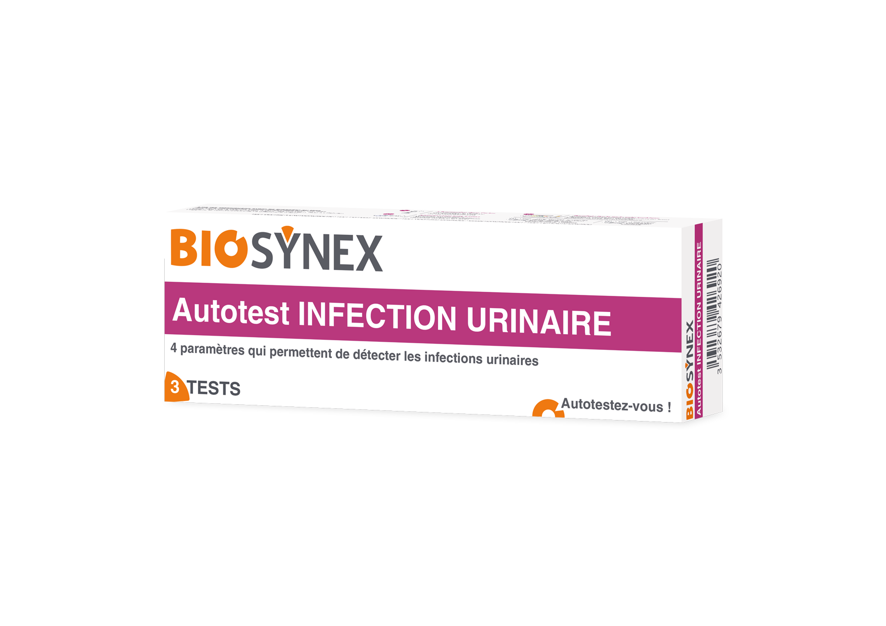 BioSynex BioSynex Zelftest Urineweginfectie x3 - Urinetest voor Infectie - Set van 3 - Betrouwbare Diagnose - Snelle Detectie - Complete Urine Test Kit