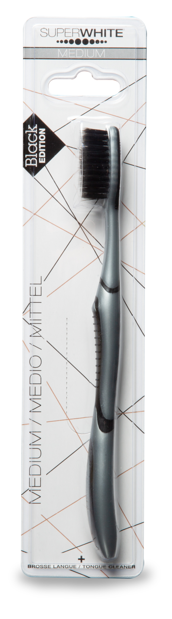 Superwhite SUPERWHITE Black Edition Tandenborstel