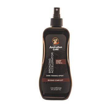 Australian Gold Dark Tanning Accelerator Spray Gel mit Bronzer