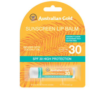 Australian Gold LSF 30 Lipbalm Stick Coconut