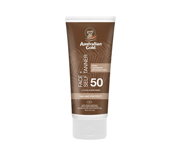 Australian Gold LSF 50 Face mit Self Tanner