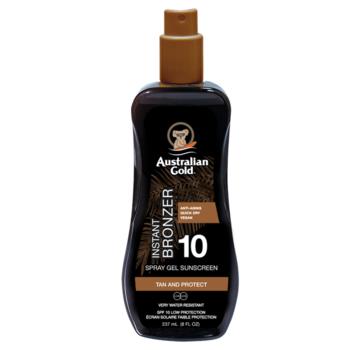 Australian Gold LSF 10 Spray Gel mit Bronzer