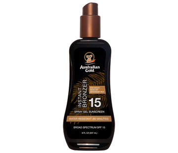 Australian Gold LSF 15 Spray Gel mit Bronzer