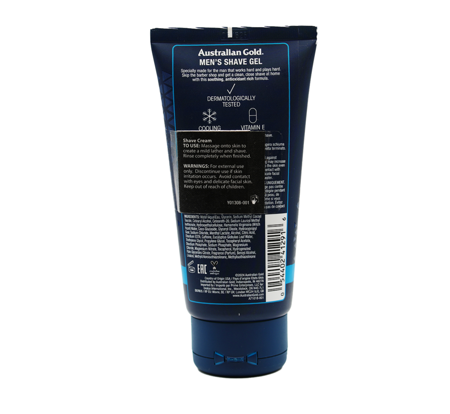 Men’s Shave Gel - 148 ML