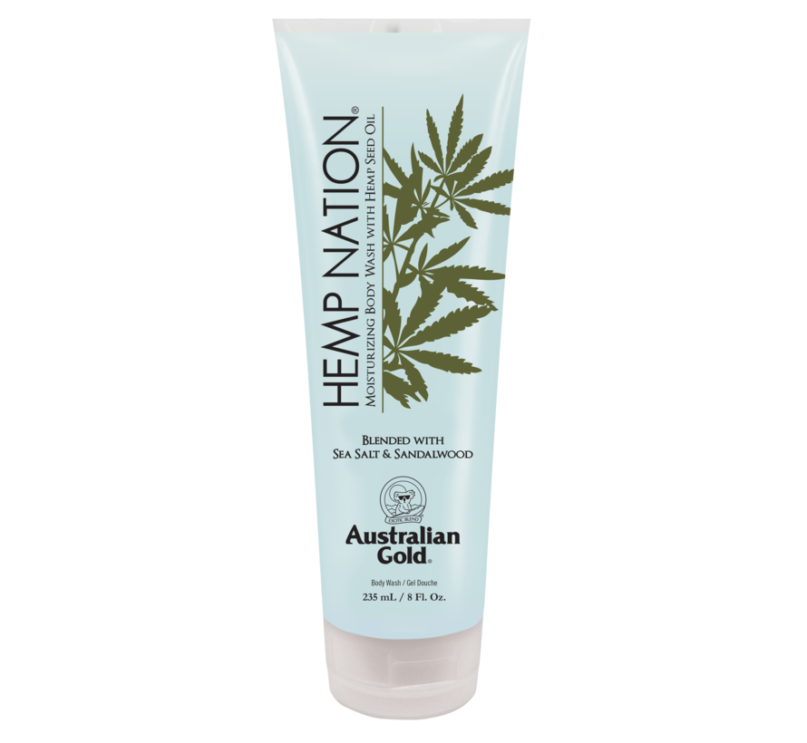 Hemp Nation Sea Salt & Sandalwood  - Body Wash - 235 ML