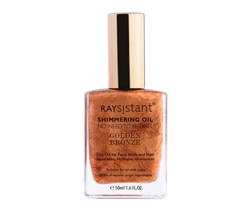Raysistant Shimmering Body Oil - Golden Bronze