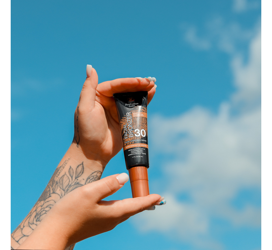 SPF 30 Facial Bronzer Serum