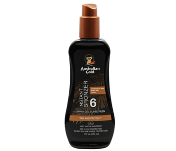 Australian Gold LSF 6 Spray Gel mit Bronzer
