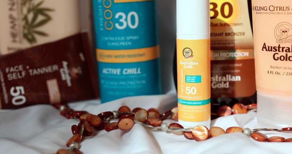 7 x Sun ready with NEW Australian Gold products