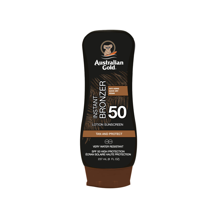 Rechthoek Kort leven Bevoorrecht SPF 50 met bronzer Nieuw - Zonnebrandcrème