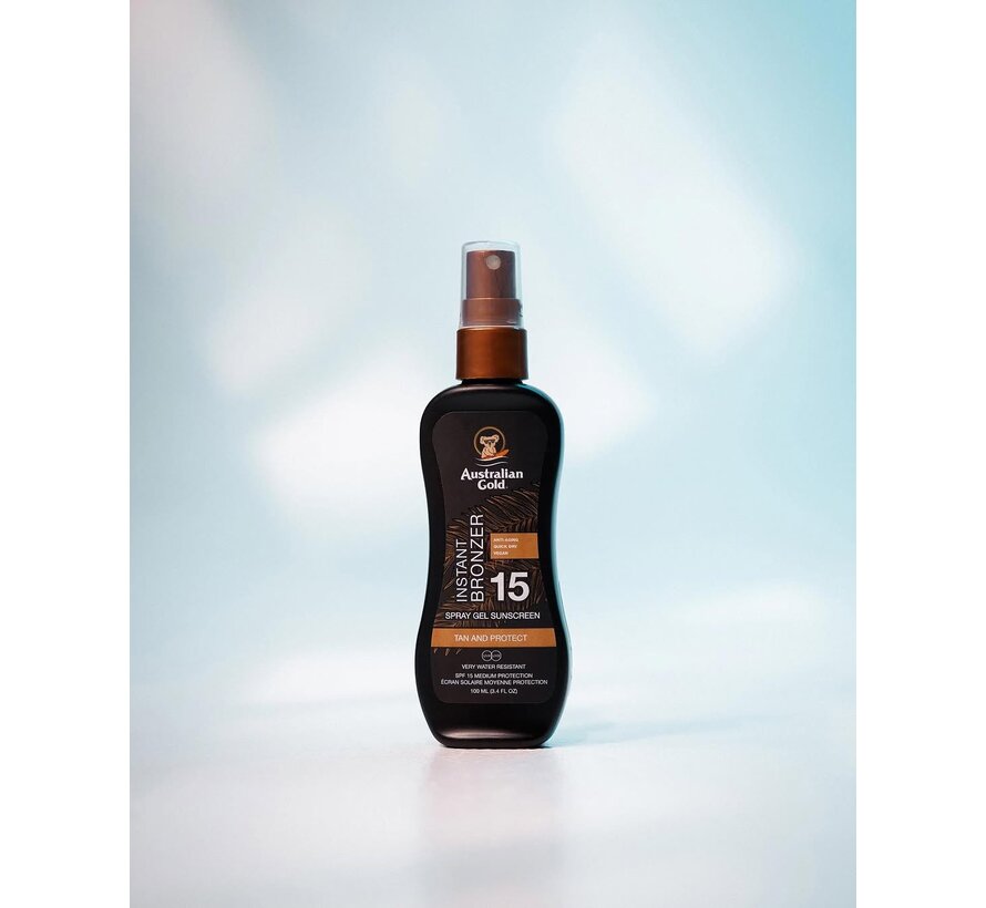 SPF 15 Spray Gel + Bronzer - Travel Size