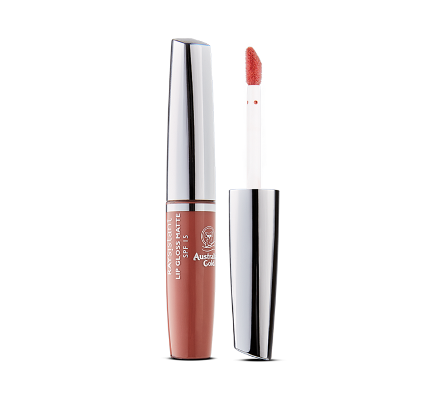 Raysistant Lip Gloss Matte Nude With SPF 15