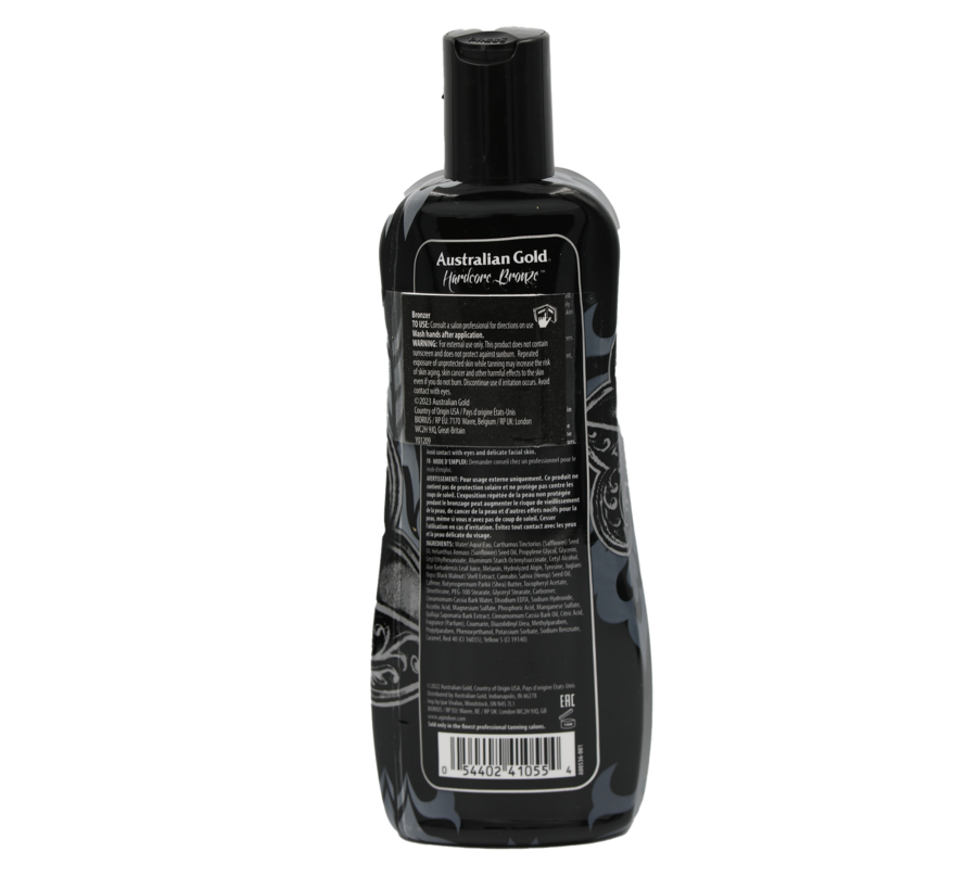 Hardcore Bronze - tanning bed lotions