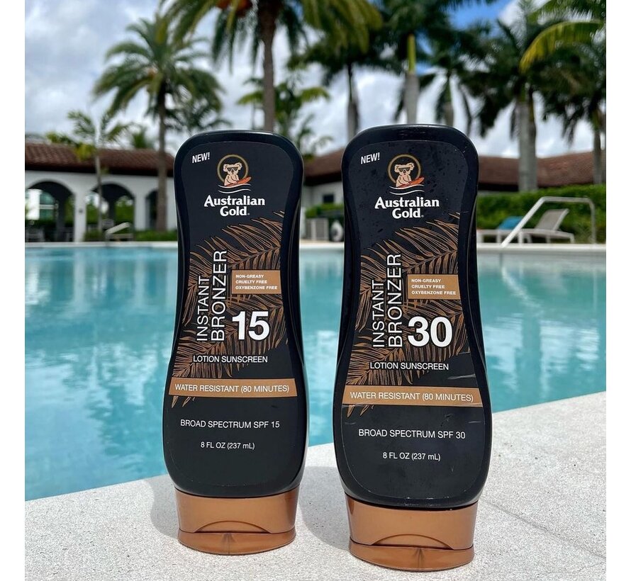 SPF 15 Lotion with Bronzer - sunscreen