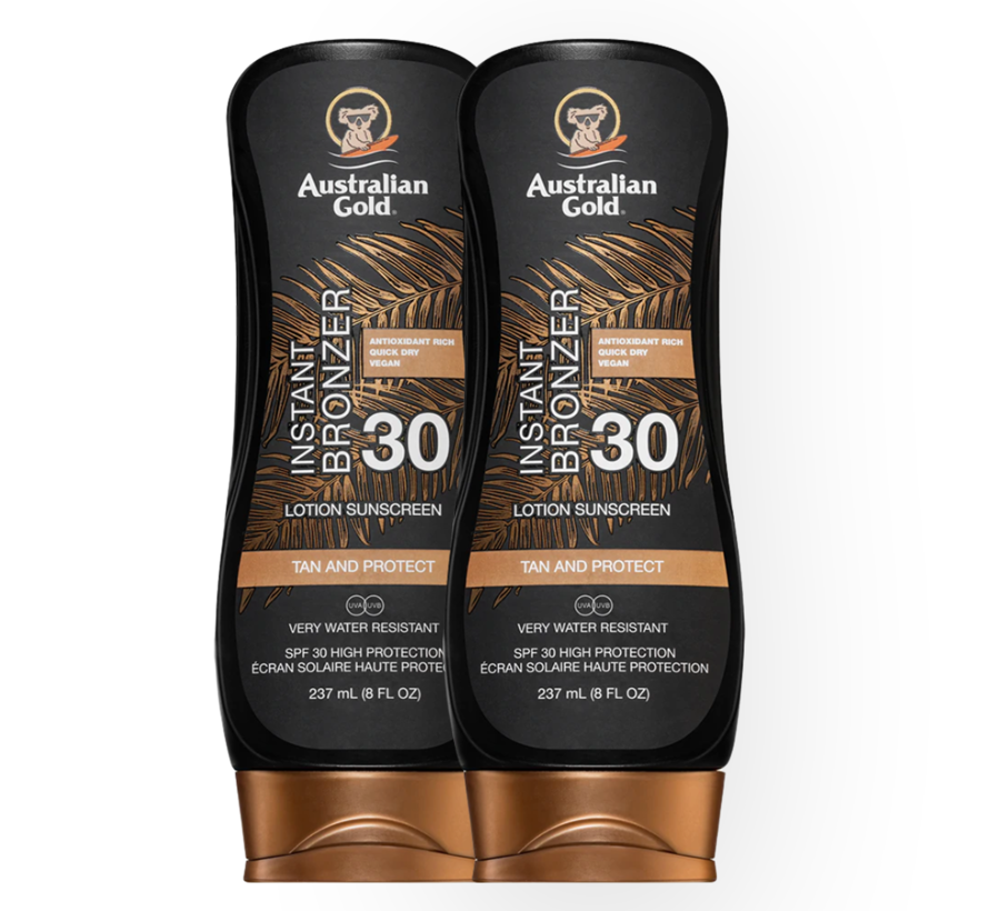 Saving Set: 2 X SPF 30 Lotion met Bronzer - Sunscreen