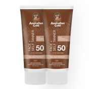 Australian Gold Voordeelset: 2X SPF 50 Face met Self Tanner